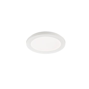 Plafonnier Fischer & Honsel Gotland LED Blanc, 1 lumière