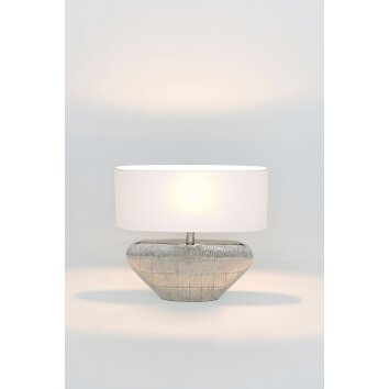 Lampe de table Holländer CLEOPATRA Aluminium, 1 lumière