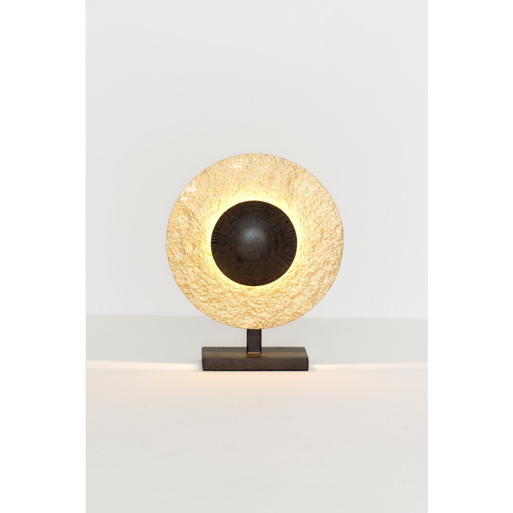 Lampe à poser Holländer ECLIPSE KLEIN Brun, Or, Noir 300 K 12240 X