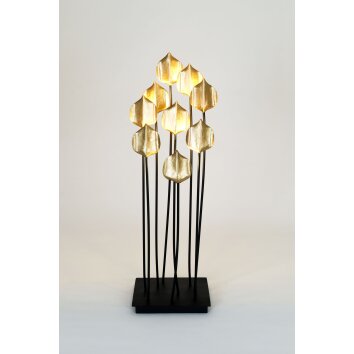 Lampe de table Holländer ORGANIZZATORE Brun, Or, Noir, 7 lumières