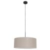 Suspension Steinhauer Sparkled Light Noir, 1 lumière