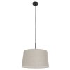 Suspension Steinhauer Sparkled Light Noir, 1 lumière