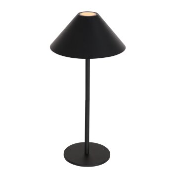 Lampe de table Steinhauer Ancilla LED Noir, 1 lumière