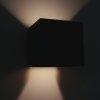 Applique murale d'extérieur Steinhauer Muro LED Noir, 2 lumières