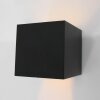 Applique murale d'extérieur Steinhauer Muro LED Noir, 2 lumières