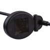 lampe solaire Globo SORREZ LED Noir, 1 lumière