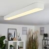 Plafonnier Iriondo LED Blanc, 1 lumière, Télécommandes