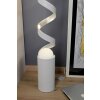 Lampadaire Rezat LED Argenté, Blanc, 1 lumière