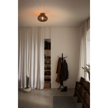 Plafonnier Ledvance 1906 Carved Noir, 1 lumière