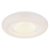 Plafonnier Globo BURRO LED Blanc, 1 lumière, Télécommandes, Changeur de couleurs