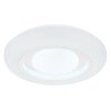 Plafonnier Globo BURRO LED Blanc, 1 lumière, Télécommandes, Changeur de couleurs
