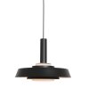 Suspension Steinhauer Flinter Noir, 1 lumière