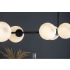 Suspension Luce Design PLUTO Noir, 6 lumières