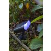 Spot de jardin Lutec GINBO LED Noir, 1 lumière, Détecteur de mouvement, Changeur de couleurs