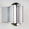 Lampe de salle de bain Florenz LED Aluminium, 2 lumières