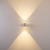 Lampe de salle de bain Florenz LED Aluminium, 2 lumières