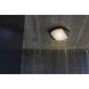plafonnier extérieur Lutec SWEEP LED Anthracite, 1 lumière