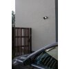 Applique murale d'extérieur Lutec SHRIMP LED Noir, 1 lumière, Détecteur de mouvement