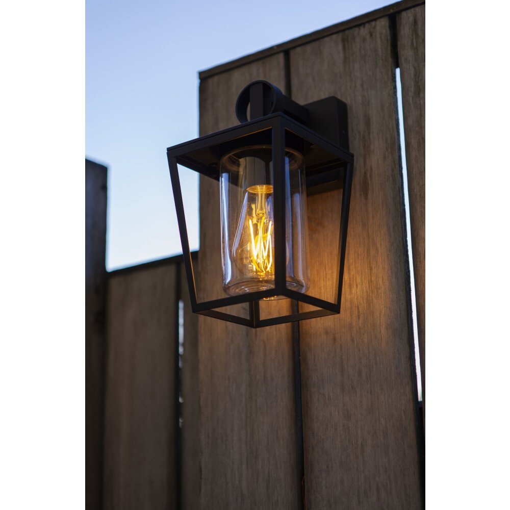 Applique murale d'extérieur Lutec WEST Noir, 1 lumière