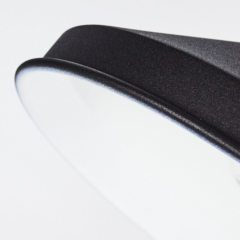 Lampe de table Chara Noir, Argenté, 1 lumière