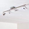 Spot de plafond Sumoas LED Nickel mat, 4 lumières