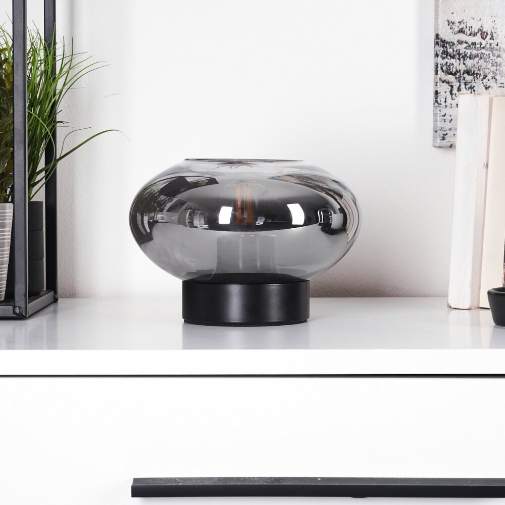 Lampe de table Haikala Noir, 1 lumière