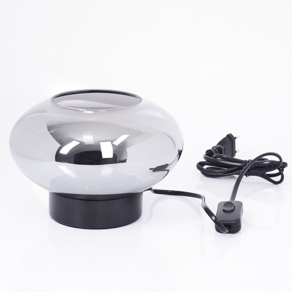 Lampe de table Haikala Noir, 1 lumière