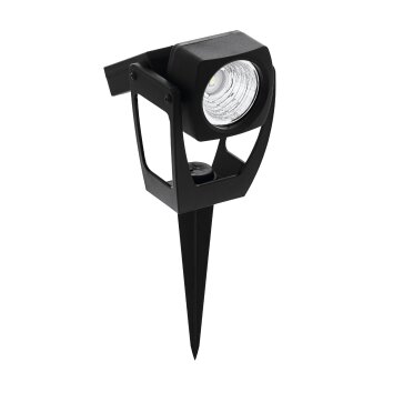 Lampe solaires Eglo FLOOD LED Noir, 1 lumière