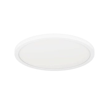 Plafonnier Eglo ROVITO-Z LED Blanc, 1 lumière, Changeur de couleurs