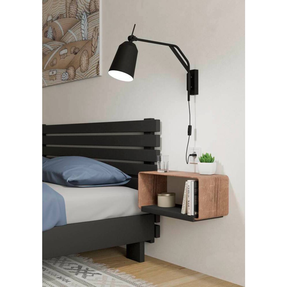 Plafonnier Eglo LORETO Noir, Blanc, 1 lumière main product photo