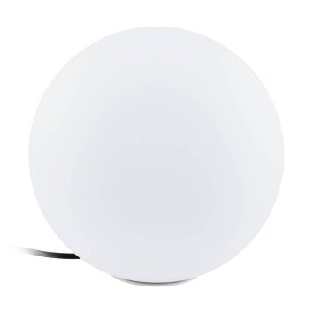 Lampadaire d'extérieur Eglo MONTEROLO-Z LED Blanc, 1 lumière, Changeur de couleurs