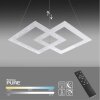 Suspension Paul Neuhaus PURE-COSMO LED Aluminium, 44 lumières, Télécommandes