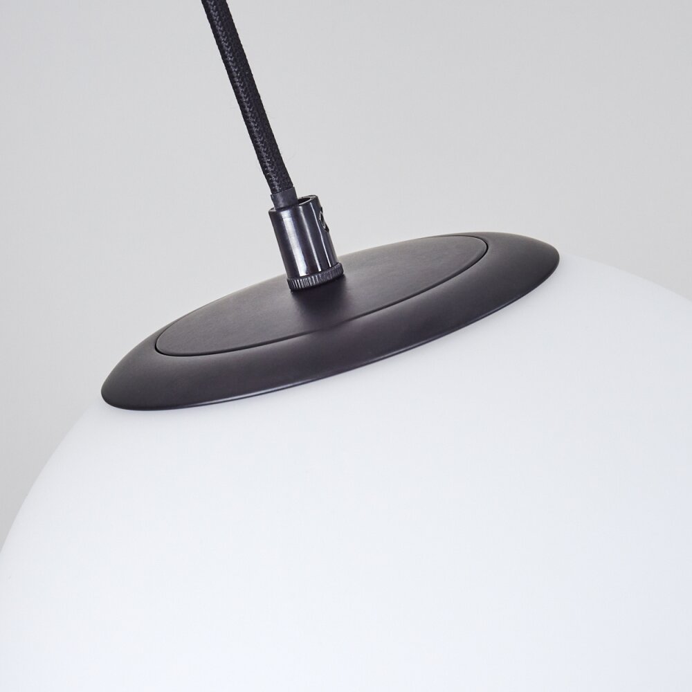 Suspension Karhia Noir, 3 lumières