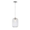 Suspension Luce-Design ASHFORD Chrome, 1 lumière