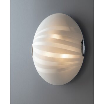 Plafonnier Luce-Design KUNA Chrome, 4 lumières
