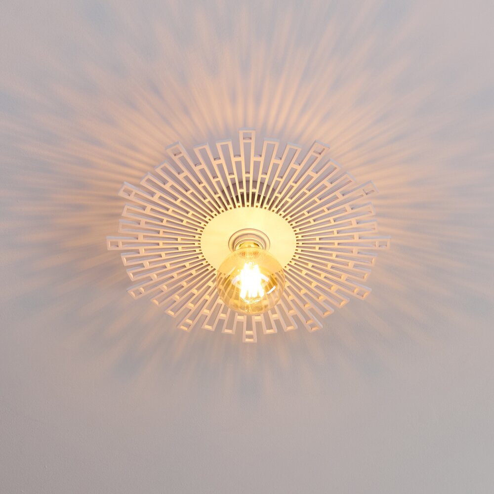 Plafonnier Yunquilla Chrome, 1 lumière