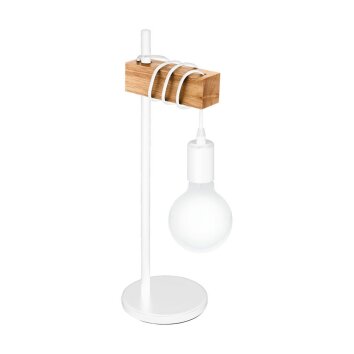 TOWNSHEND Lampe à poser Luminaires Eglo Brun, 1 lumière