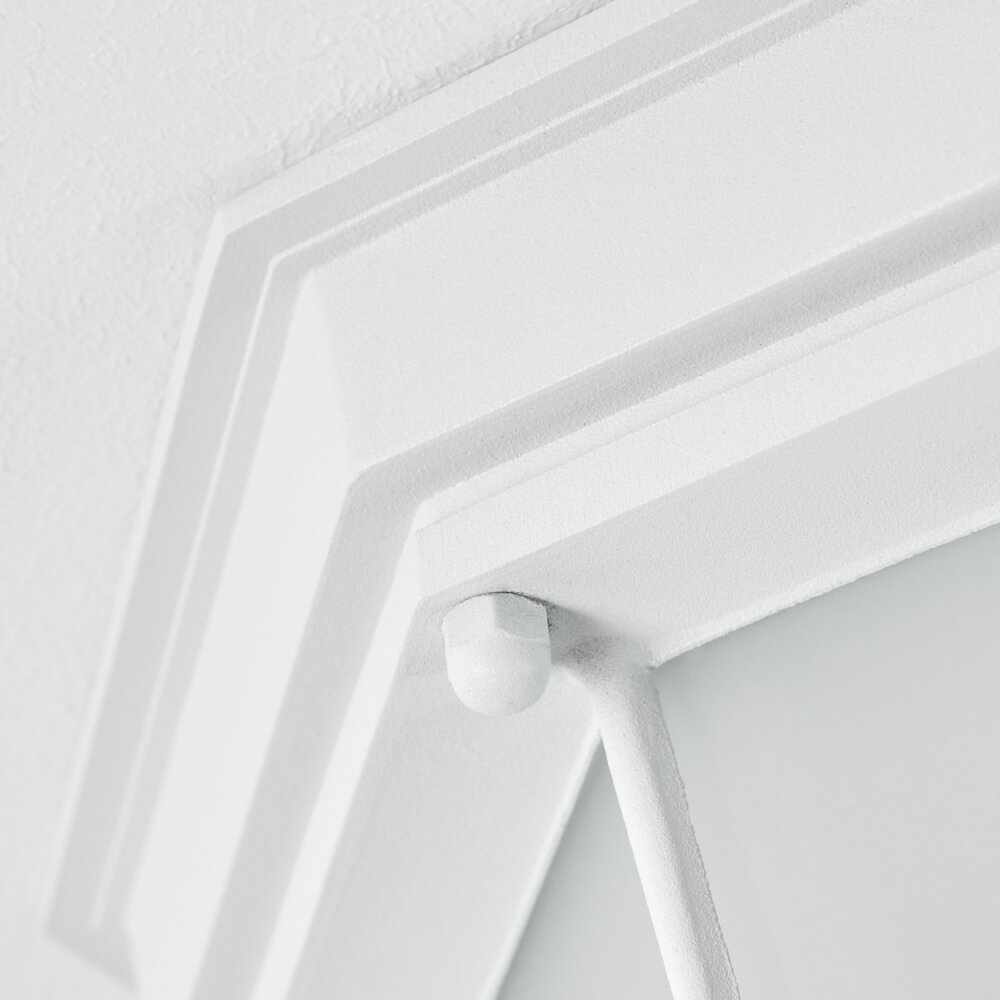 plafonnier extérieur  Ibacache Blanc, 1 lumière