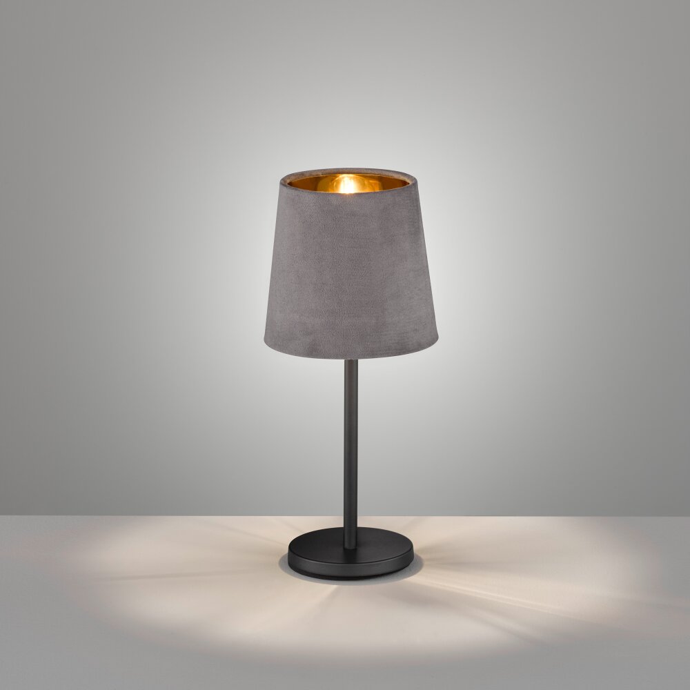 Lampe de table FHL easy Palina Noir, 1 lumière
