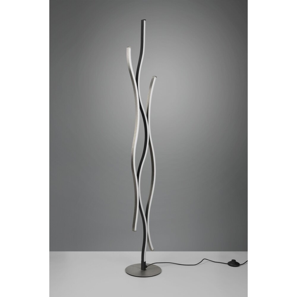 Lampadaire Trio Blaze LED Aluminium, 1 lumière