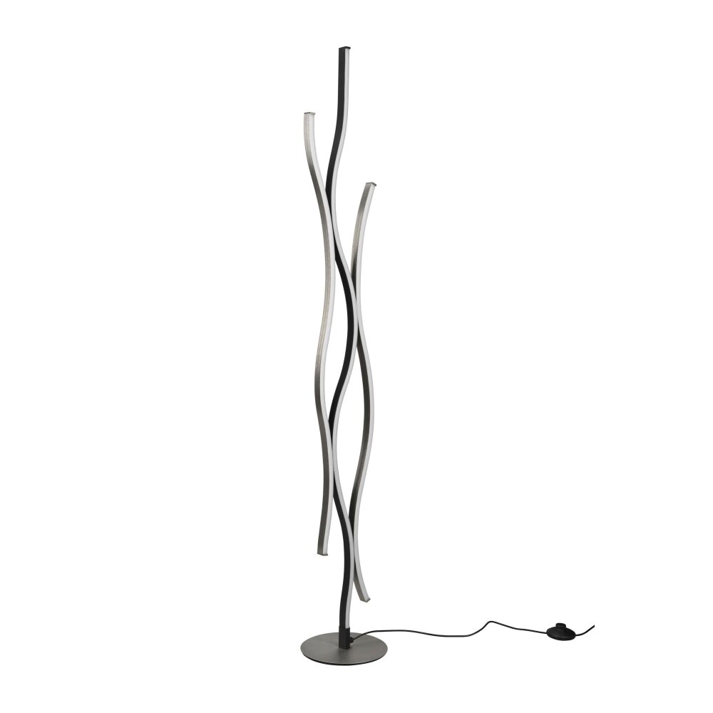 Lampadaire Trio Blaze LED Aluminium, 1 lumière