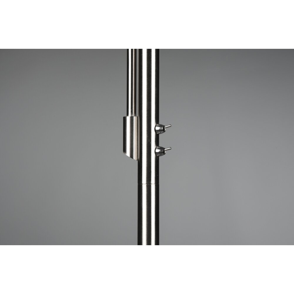 Lampadaire Trio Motel Nickel mat, 1 lumière