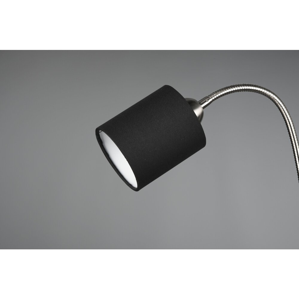 Lampadaire Trio Motel Nickel mat, 1 lumière