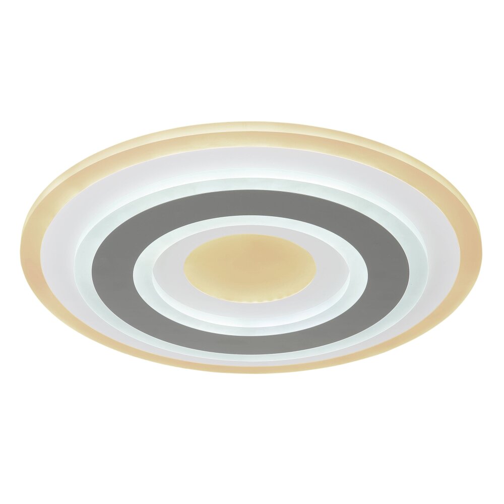 Plafonnier Globo SABATINO LED Blanc, 1 lumière, Télécommandes