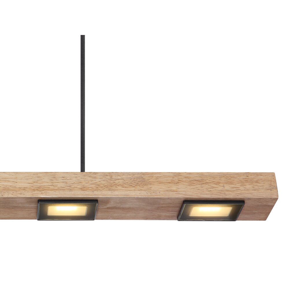 Suspension Globo JOYA LED Noir, 6 lumières
