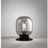 Lampe de table Fischer & Honsel Regi Noir, 1 lumière