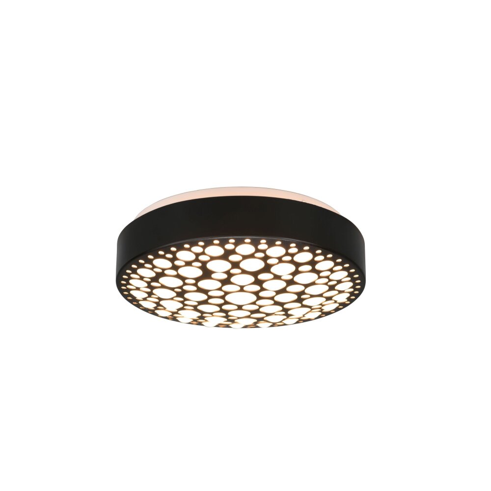 Plafonnier Reality Chizu LED Noir, 1 lumière