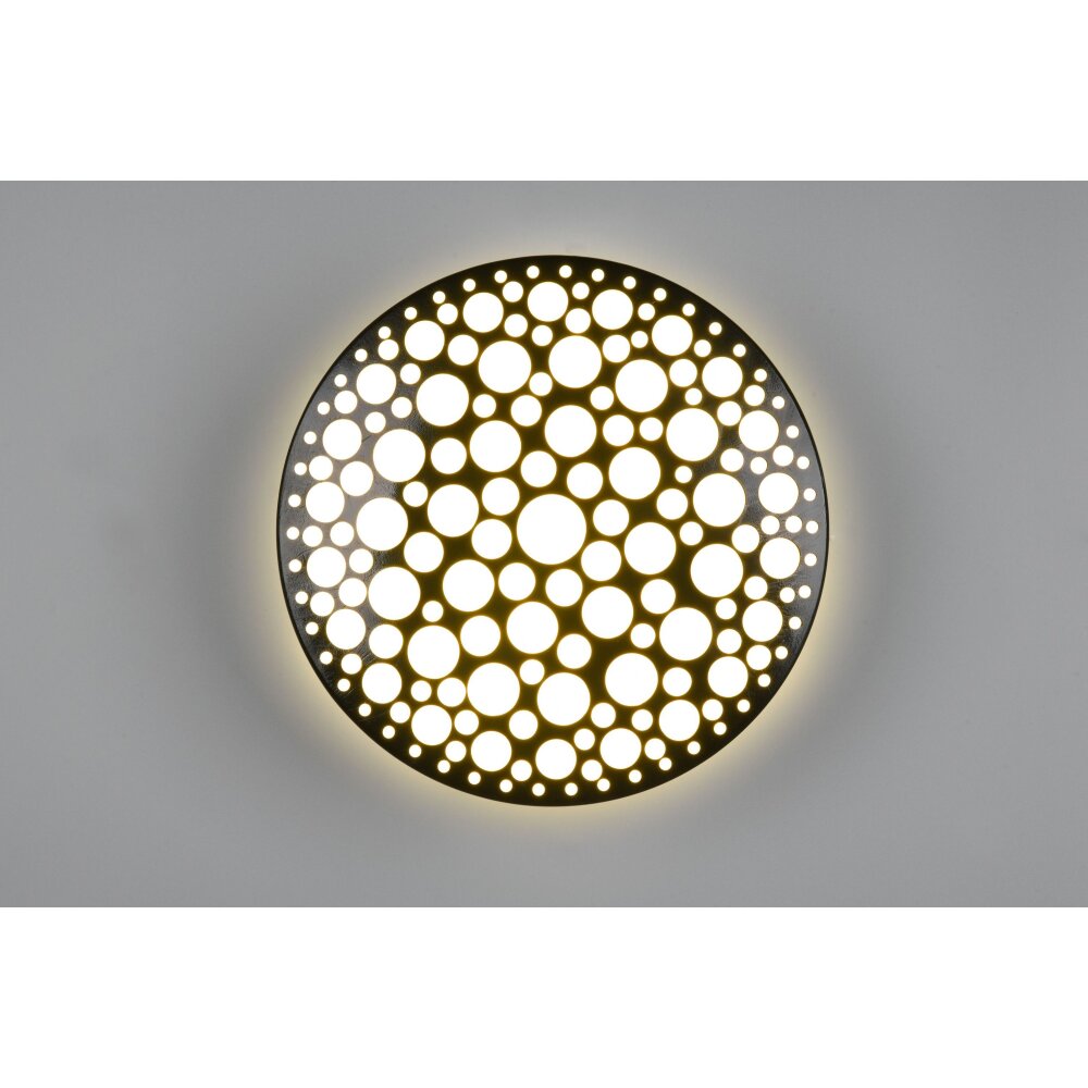 Plafonnier Reality Chizu LED Noir, 1 lumière