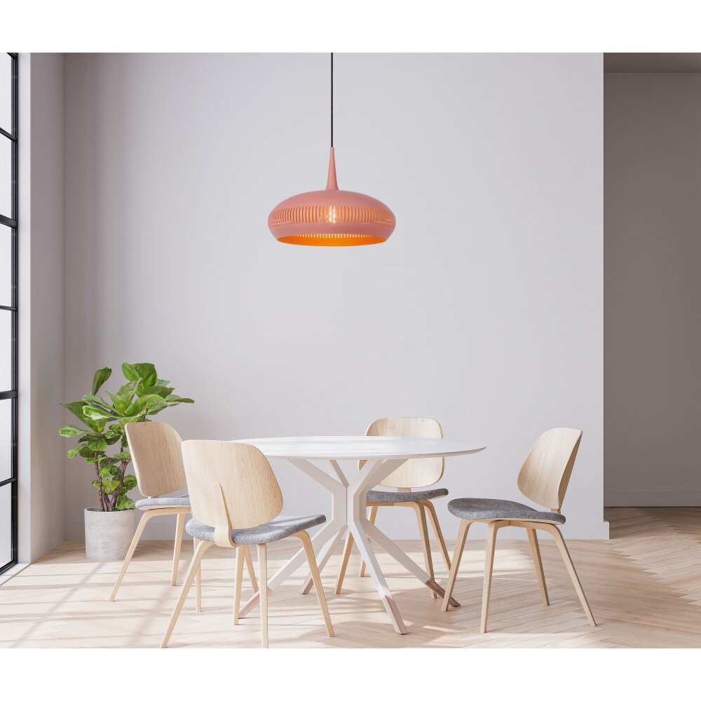 Suspension Lucide RAYCO Rose, 1 lumière main product photo