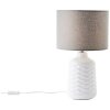 Lampe de table Brilliant Ilysa Blanc, 1 lumière